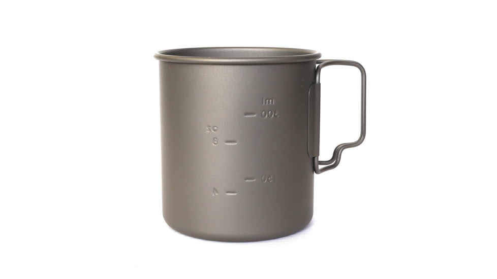 TOAKS Titanium 450ml Cup, Grey, CUP-450