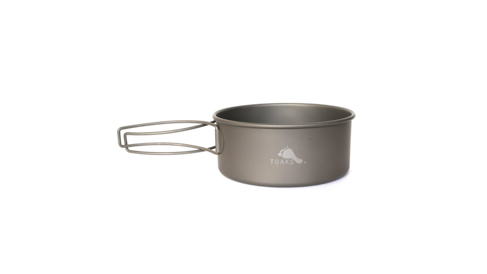TOAKS Titanium 550ml D118mm Bowl, Grey, BWL-550-D118