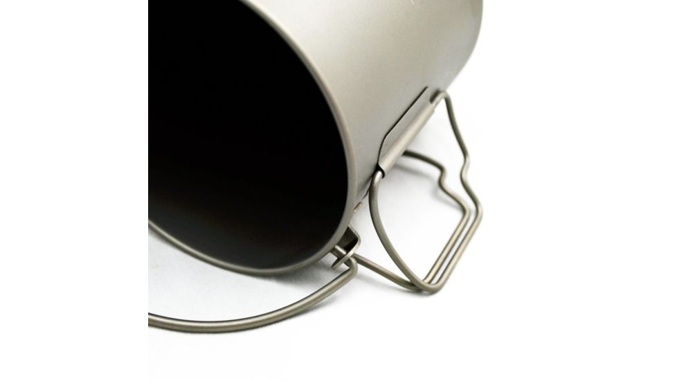 TOAKS Titanium 750ml Pot w/Bail, Grey, POT-750-BH