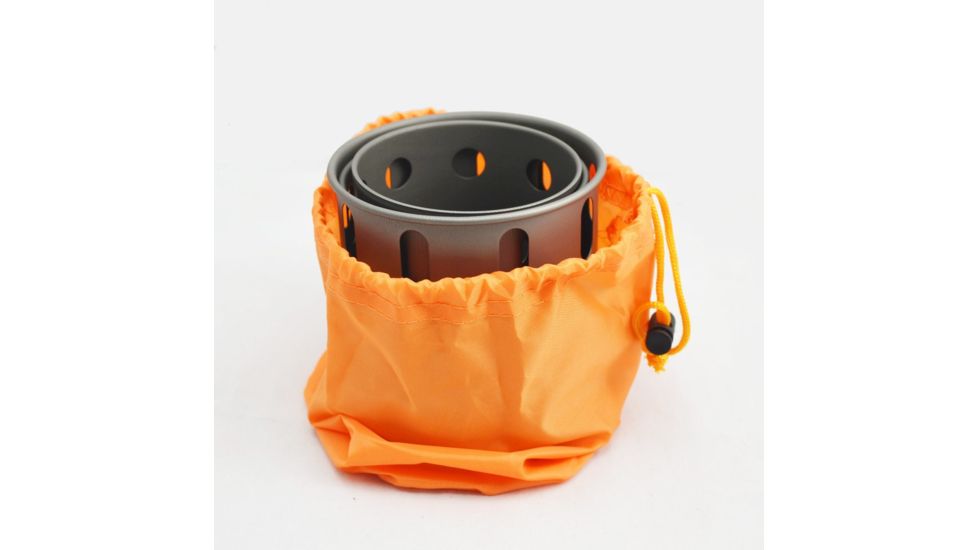 TOAKS Titanium Backpacking Wood Burning Stove, Small, Grey, STV-12