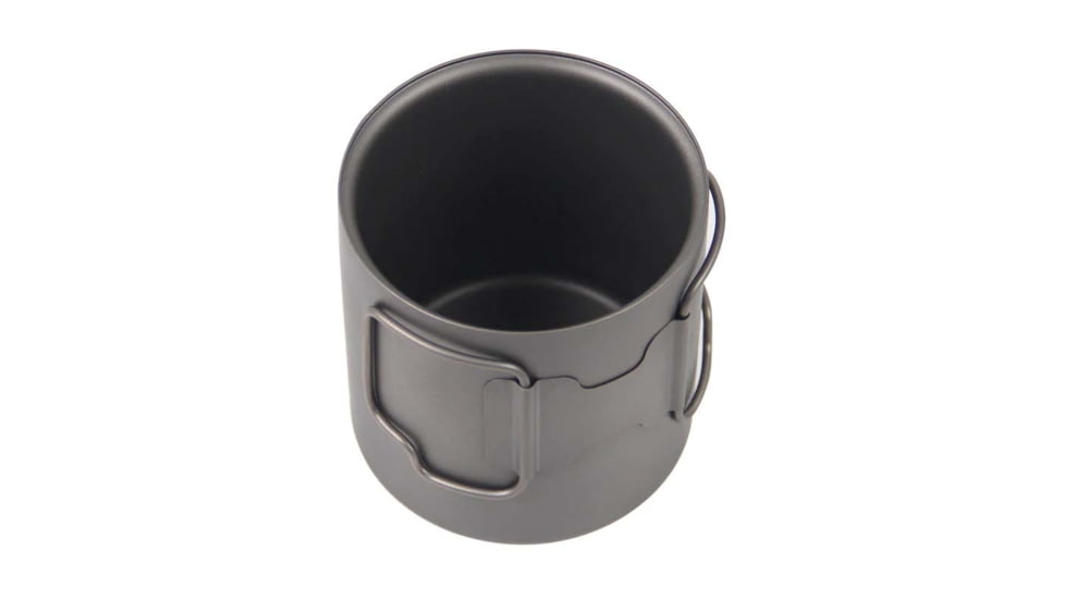 TOAKS Titanium Double-Wall 370ml Cup, Grey, One Size, CUP-370-DW