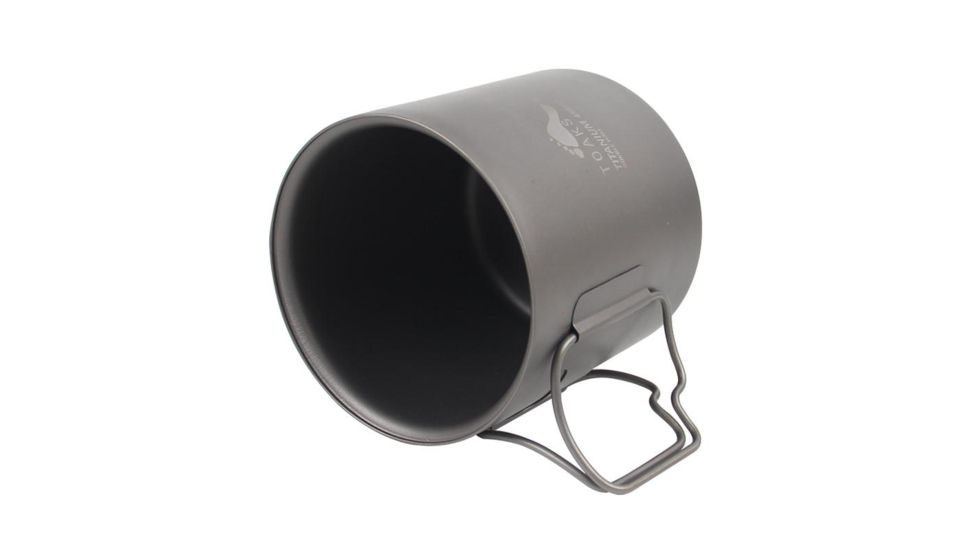 TOAKS Titanium Double-Wall 450ml Cup, Grey, CUP-450-DW