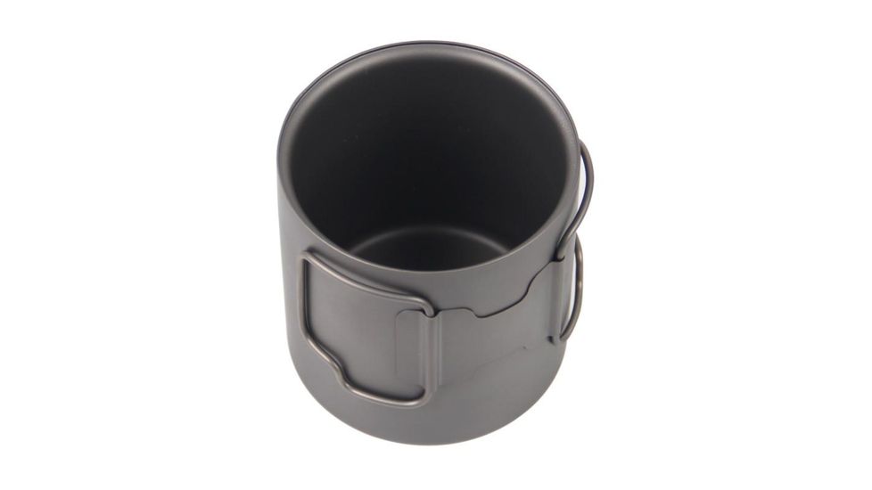 TOAKS Titanium Double-Wall 450ml Cup, Grey, CUP-450-DW