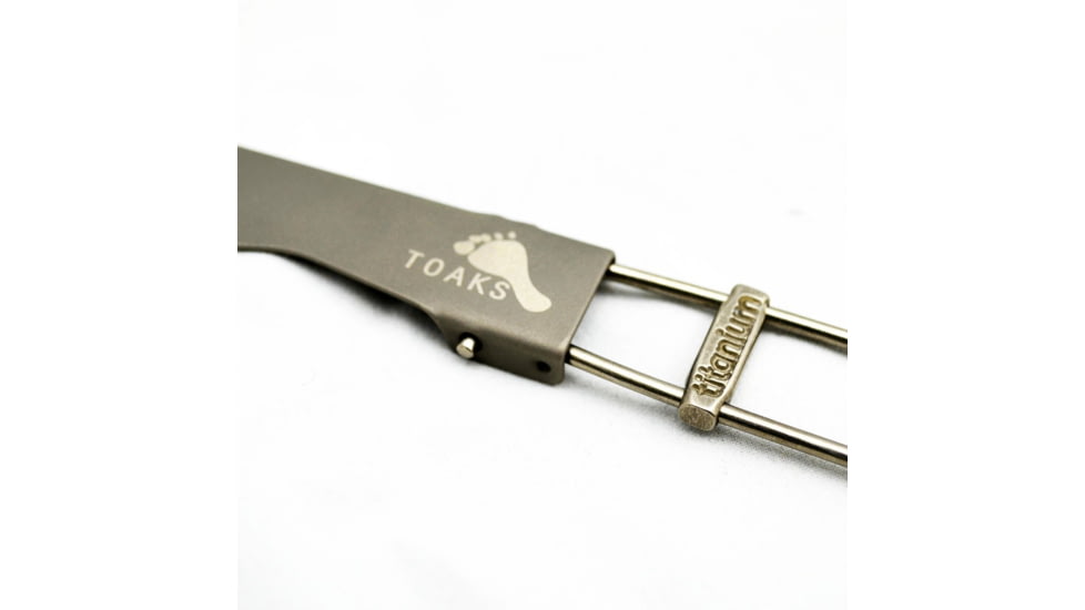 TOAKS Titanium Folding Knife, Grey, SLV-08