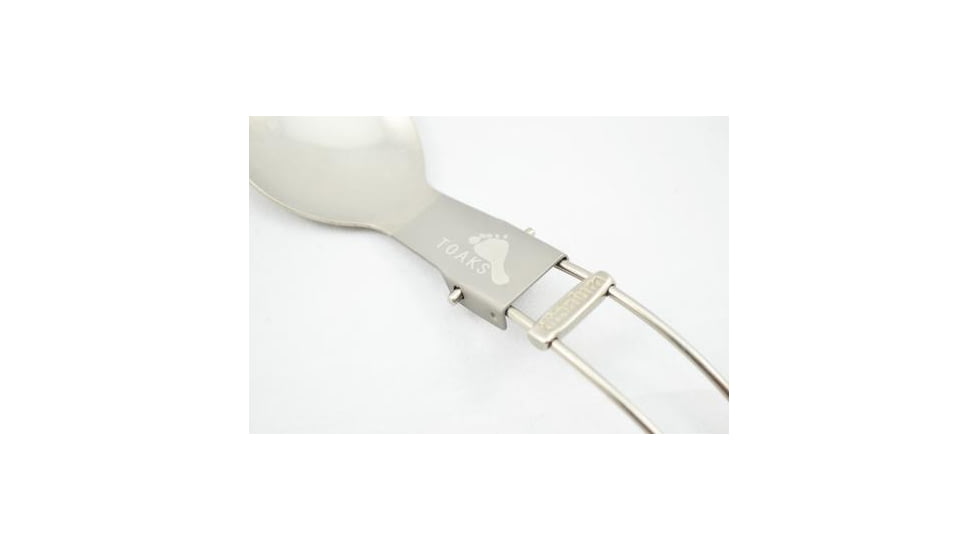 TOAKS Titanium Folding Spork, Grey, SLV-06