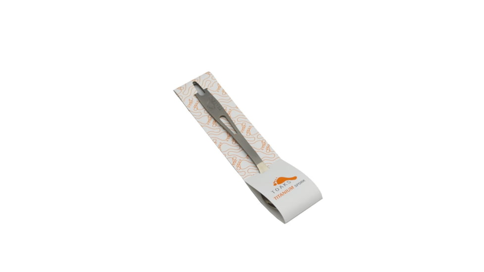 TOAKS Titanium Spork, Grey, SLV-01