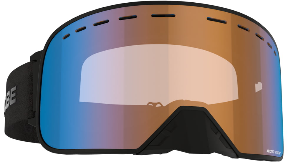 TOBE Outerwear Aurora Goggle, Arctic Vision Orange Blue/Green Mirror W/ Orange Tint, One Size, 650222-409-111