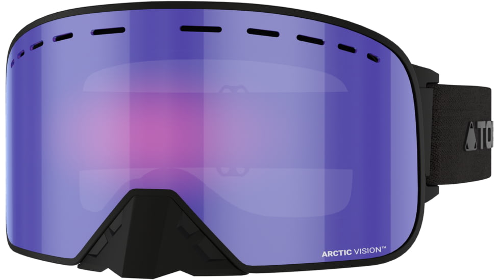 TOBE Outerwear Aurora Goggle, Arctic Vision Violet Blue/Green Mirror W/ Violet Tint, One Size, 650222-417-111