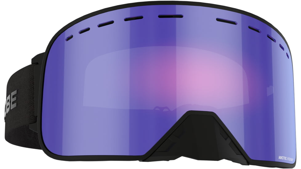 TOBE Outerwear Aurora Goggle, Arctic Vision Violet Blue/Green Mirror W/ Violet Tint, One Size, 650222-417-111