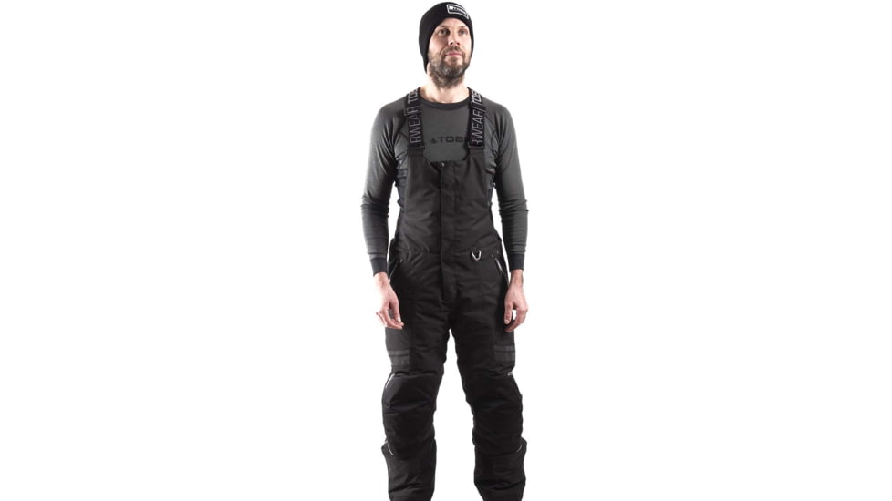 TOBE Outerwear Hoback Bib, Jet Black, M, 100322-001-004
