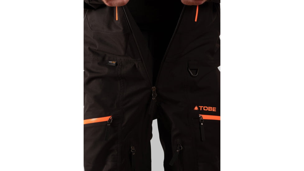 TOBE Outerwear Macer V2 Monosuit - Mens, Jet Black, XL, 900222-001-006