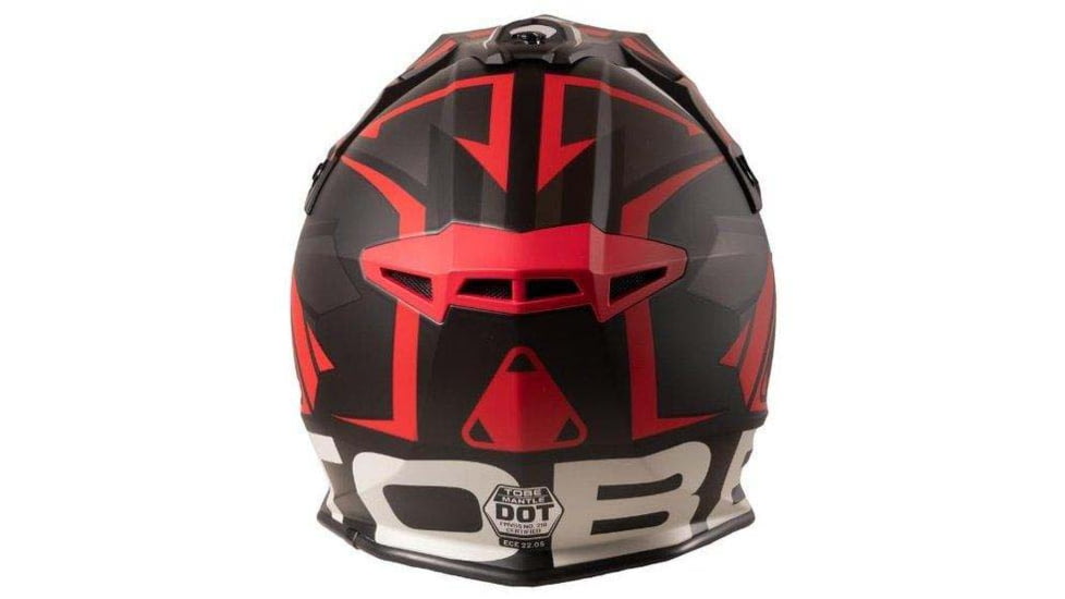 TOBE Outerwear Mantle Helmet, Core Red/Black Matte, M, 600423-503-004