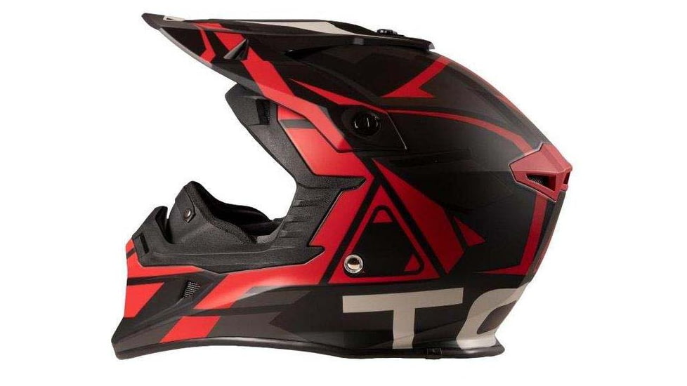 TOBE Outerwear Mantle Helmet, Core Red/Black Matte, M, 600423-503-004