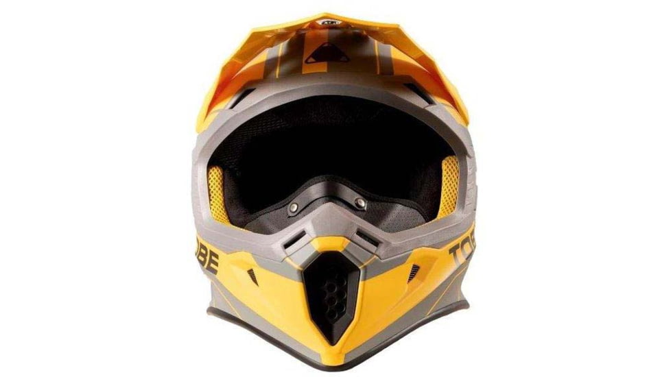 TOBE Outerwear Mantle Helmet, Flow Yellow/Gray Matte, S, 600423-506-003