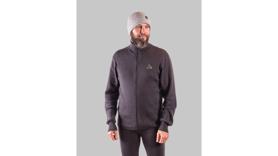 TOBE Outerwear Ovis Merino Shirt Mid Layer - Mens, Shadow, M, 420121-006-004
