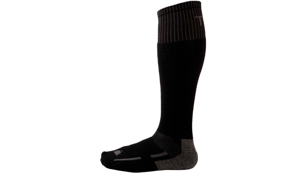 TOBE Outerwear Ovis Merino Sock, Jet Black, 4-6, 400221-001-006