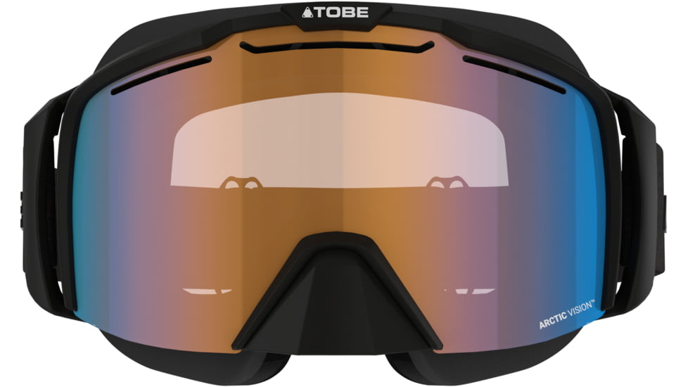 TOBE Outerwear Revelation Goggle, Arctic Vision Orange Blue/Green Mirror W/ Orange Tint, One Size, 650122-409-111