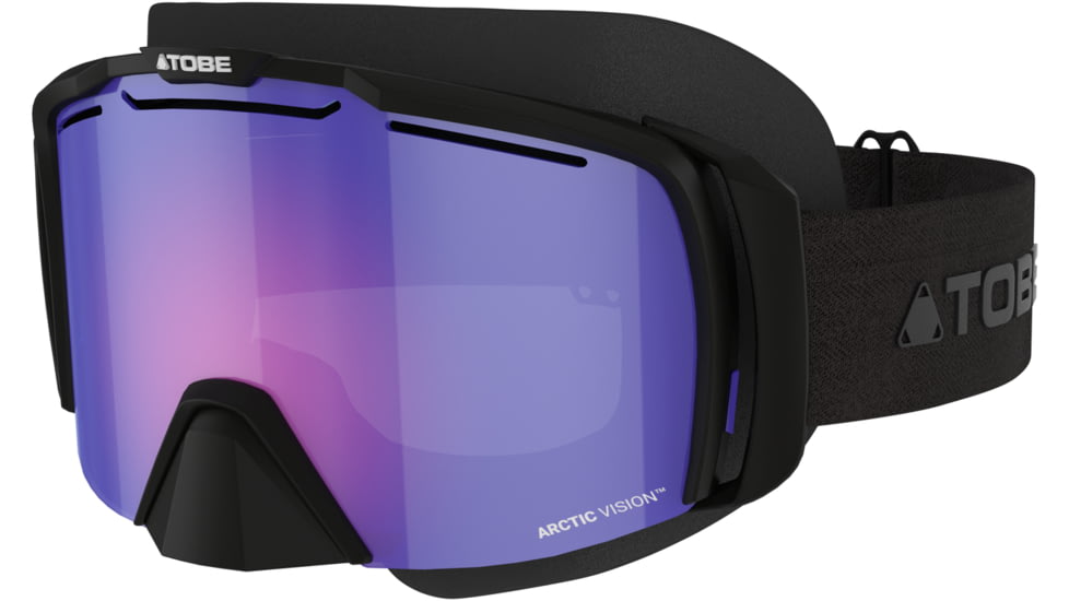 TOBE Outerwear Revelation Goggle, Arctic Vision Violet Blue/Green Mirror W/ Violet Tint, One Size, 650122-417-111