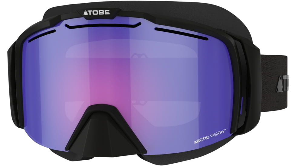 TOBE Outerwear Revelation Goggle, Arctic Vision Violet Blue/Green Mirror W/ Violet Tint, One Size, 650122-417-111