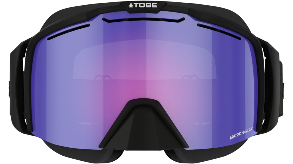 TOBE Outerwear Revelation Goggle, Arctic Vision Violet Blue/Green Mirror W/ Violet Tint, One Size, 650122-417-111