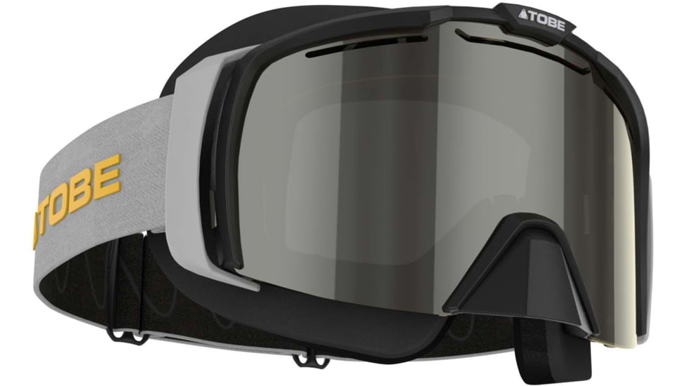 TOBE Outerwear Revelation Goggle, Surge Silver Mirror W/ Yellow Tint, One Size, 650122-225-111
