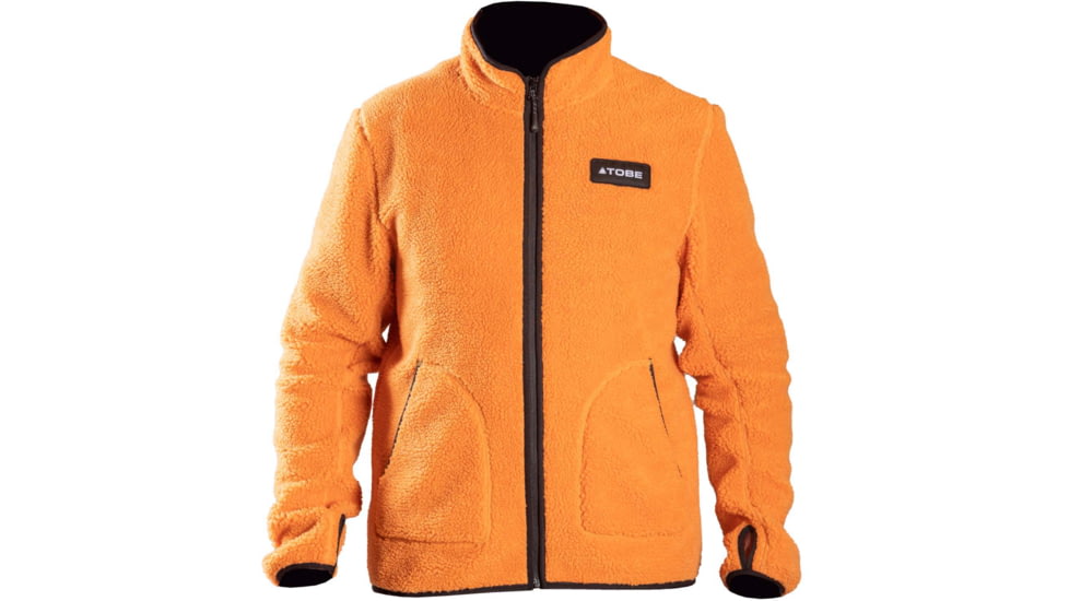 TOBE Outerwear Terra Fleece Pile Jacket - Mens, Orange Peel, XS, 310323-009-002
