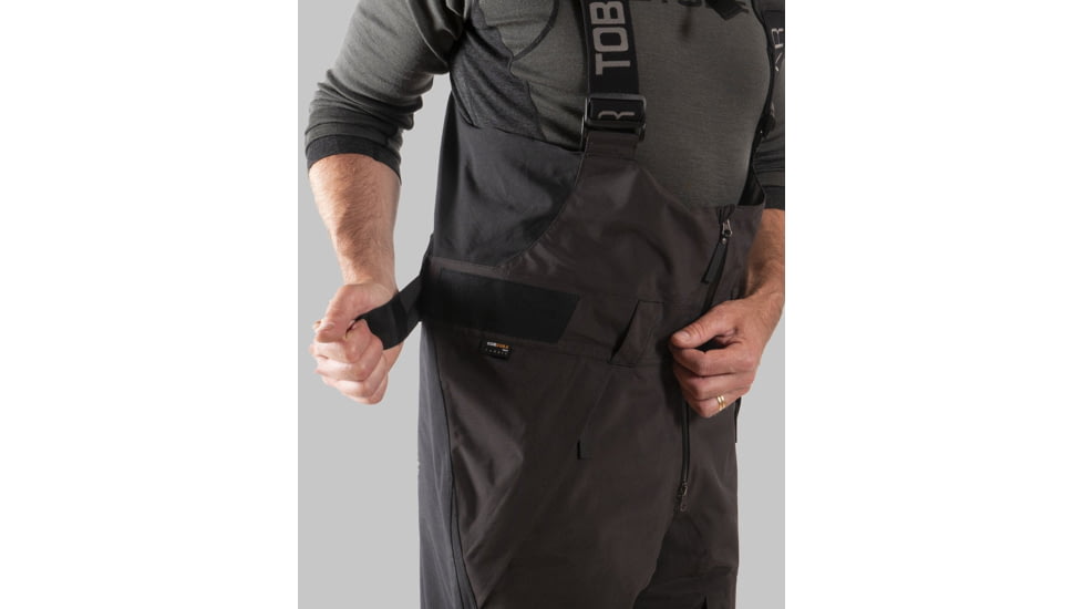 TOBE Outerwear Vivid Bib, Jet Black, M, 100122-001-004