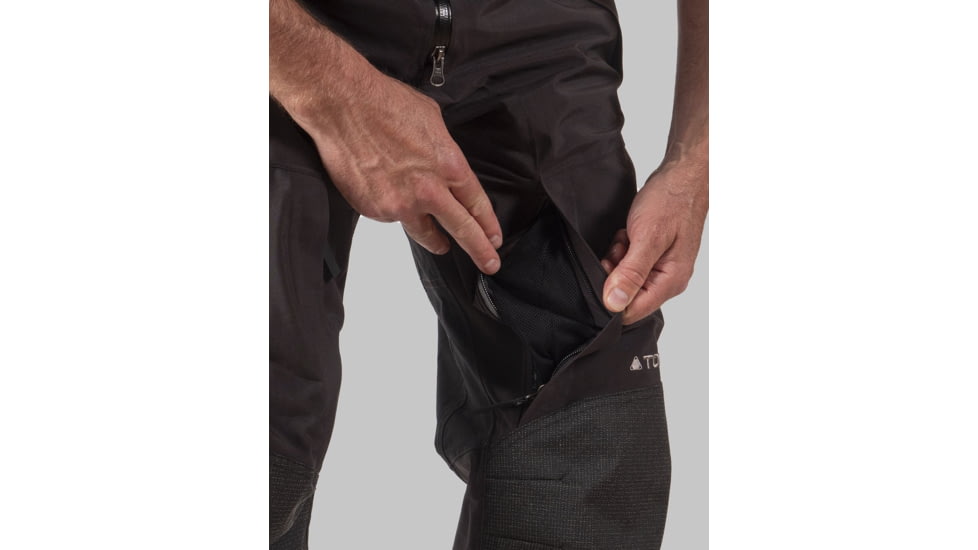 TOBE Outerwear Vivid Bib, Jet Black, M, 100122-001-004