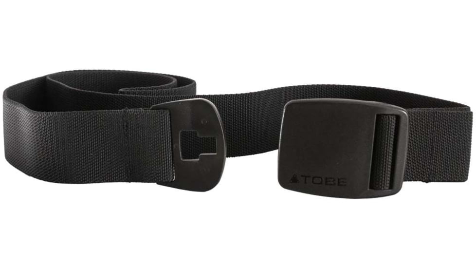 TOBE Outerwear Zona Elastic Belt, Jet Black, One Size, 200122-001-111