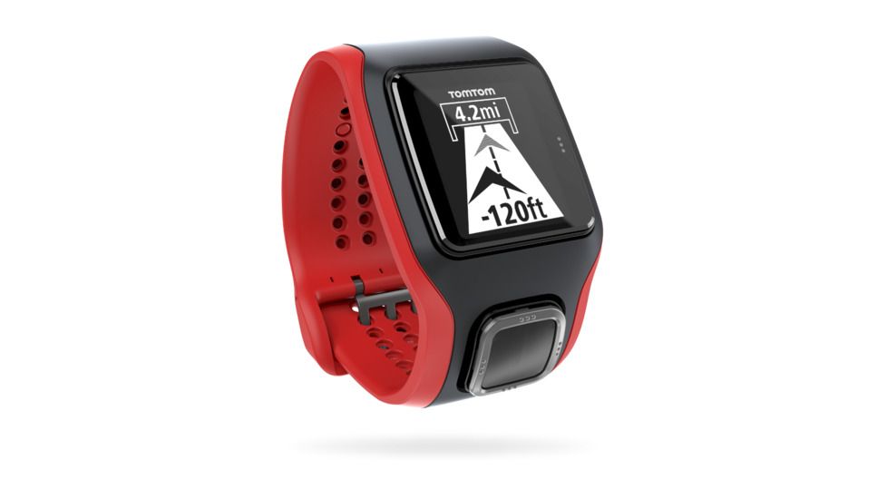 TomTom Multi-Sport Cardio Watch-Black/Red
