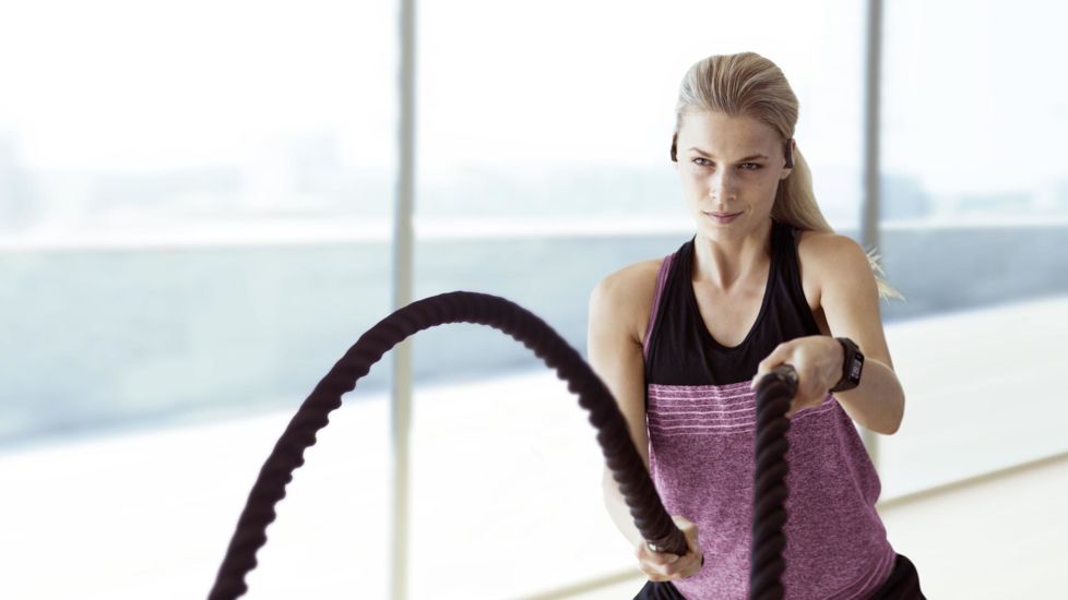 TomTom Spark 3 Cardio Music GPS Watch-Black-Large