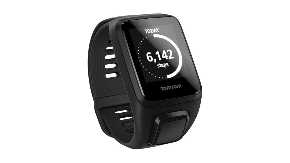 TomTom Spark 3 GPS Watch-Black-Large