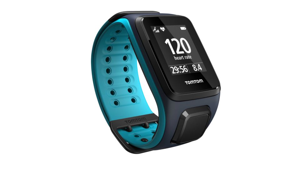Spark Cardio / Music GPS Fitness Watch-Sky Captain/Scuba Blue-Large