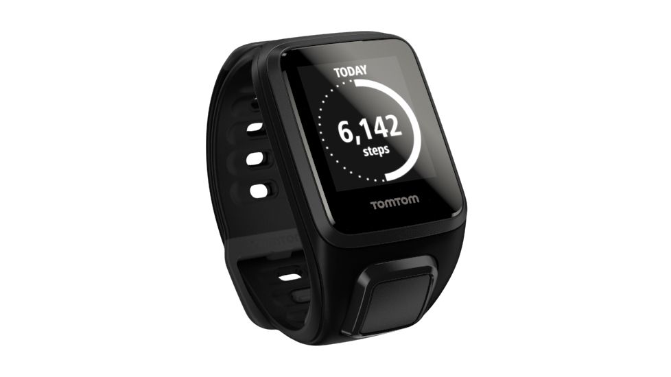 Spark GPS Fitness Watch-Black-Large