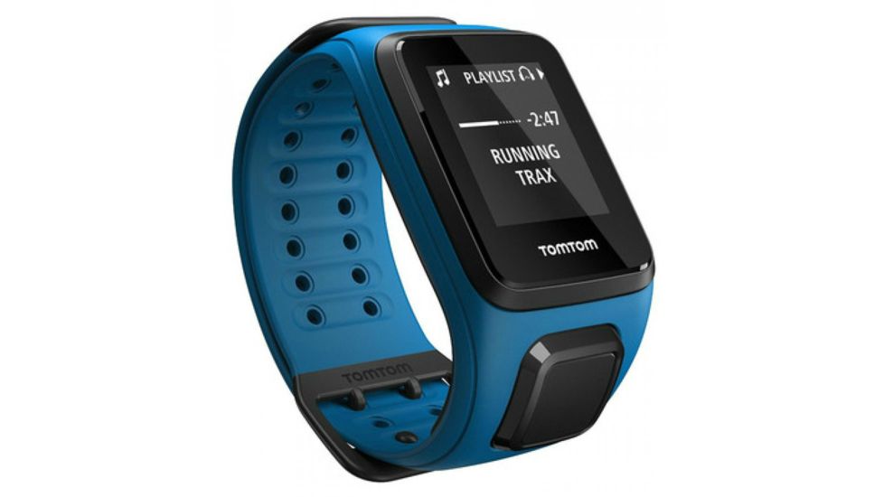 Spark Music GPS Fitness Watch-Shocking Blue-Large