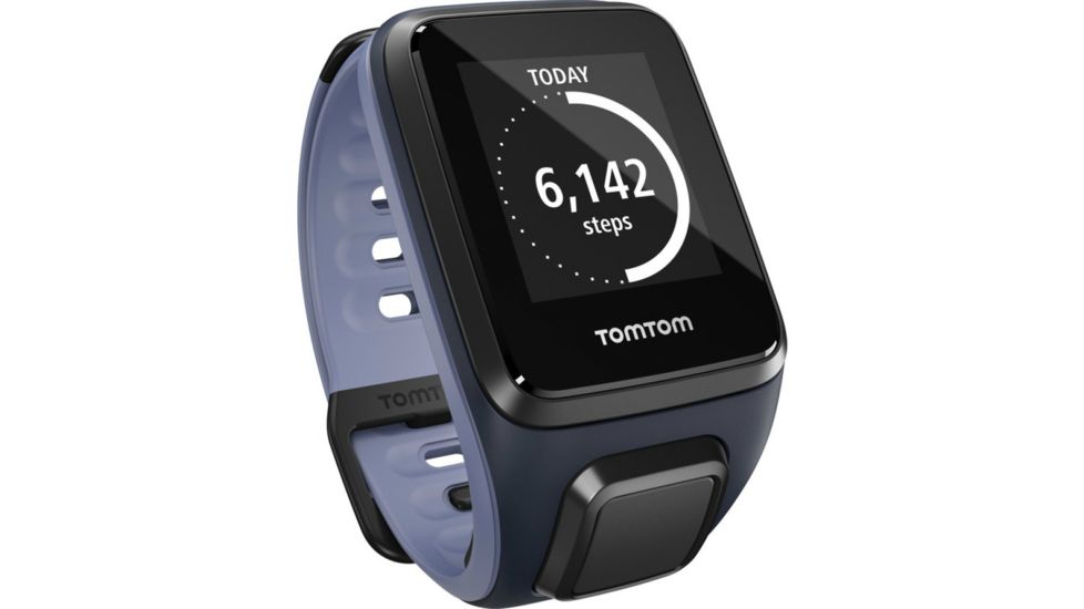 TomTom Spark Music GPS Fitness Watch-Sky Captain/Purple Haze-Small