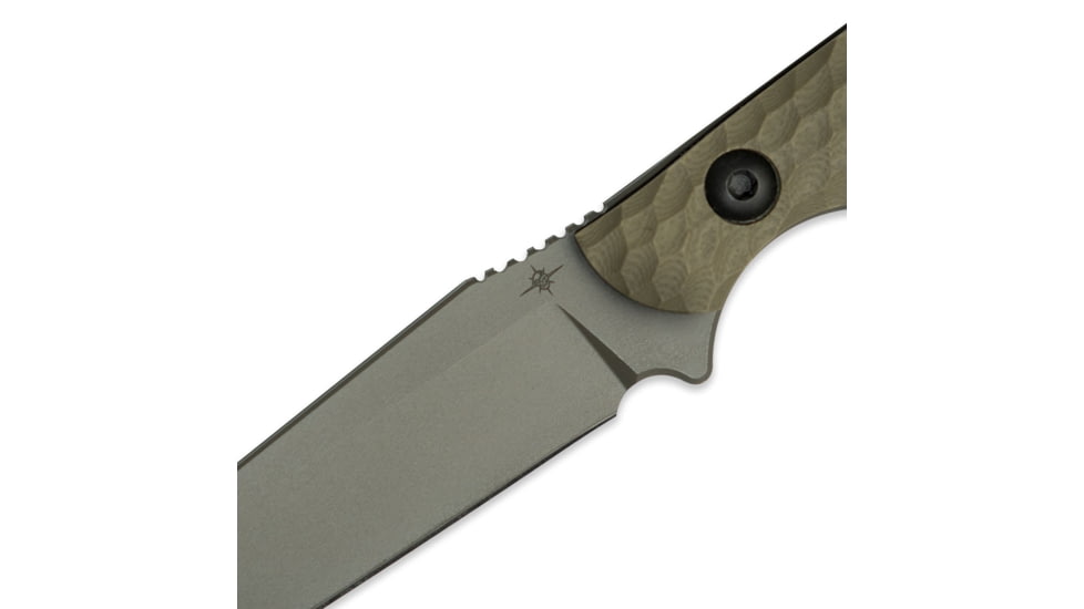 Toor Knives Anaconda Fixed Blade Knife, 3.75in, CPM S35VN, G10 Handle, Ranger Green, Anaconda-Ranger Green