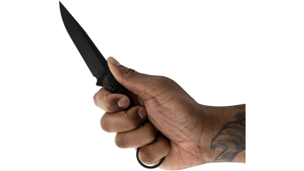 Toor Knives Anaconda Fixed Blade Knife, 3.75in, CPM S35VN Steel, G10 Handle, Outlaw, Anaconda-Outlaw