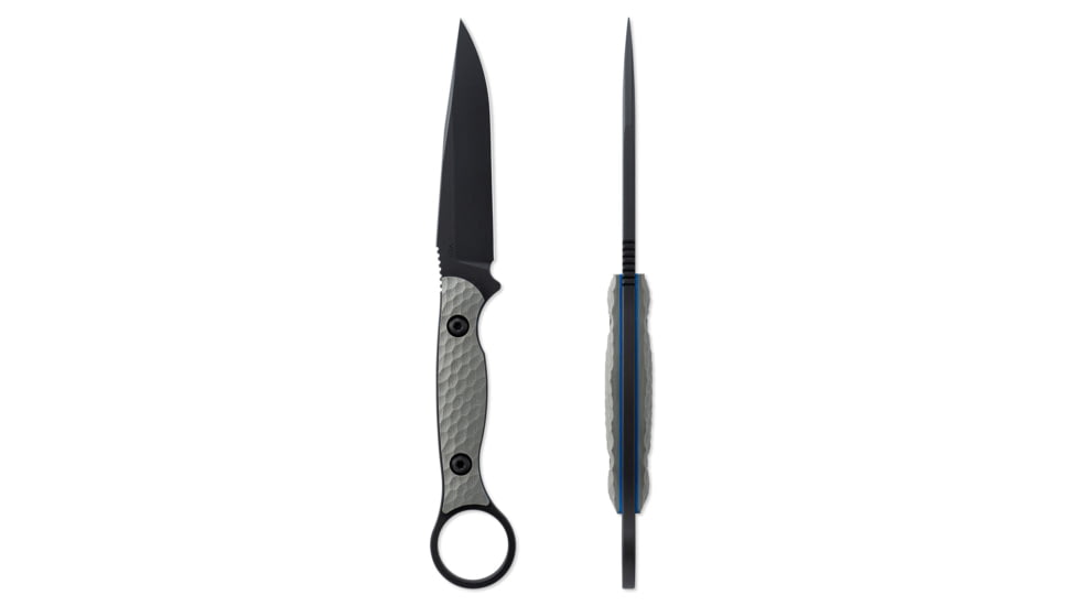 Toor Knives Anaconda Fixed Blade Knife, 3.75in, CPM S35VN Steel, G10 Handle, Stealth, Anaconda-Stealth