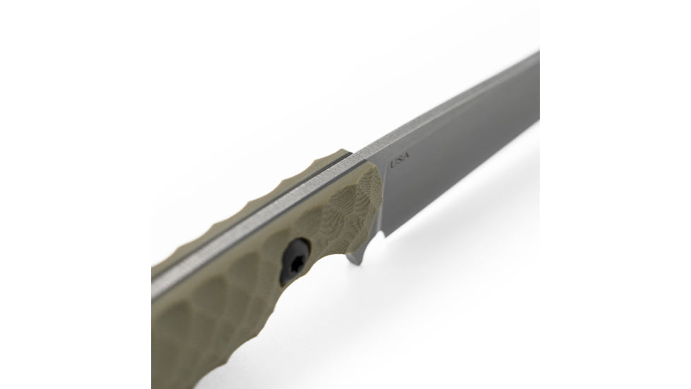 Toor Knives Avalaon Fixed Blade Knives, 6in, Steel CPM 154, G10, Kraken Green, Avalaon-Kraken Green