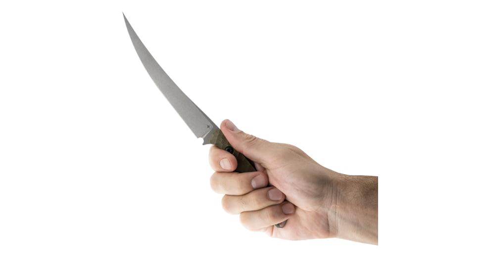 Toor Knives Avalaon Fixed Blade Knives, 6in, Steel CPM 154, G10, Kraken Green, Avalaon-Kraken Green