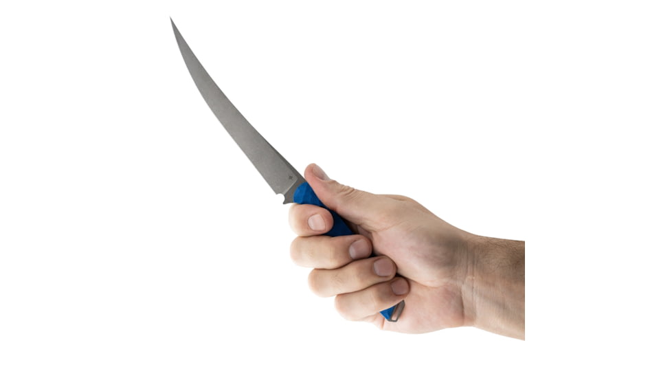 Toor Knives Avalaon Fixed Blade Knives, 6in, Steel CPM 154, G10, Leviathan Blue, Avalaon-Leviathan Blue