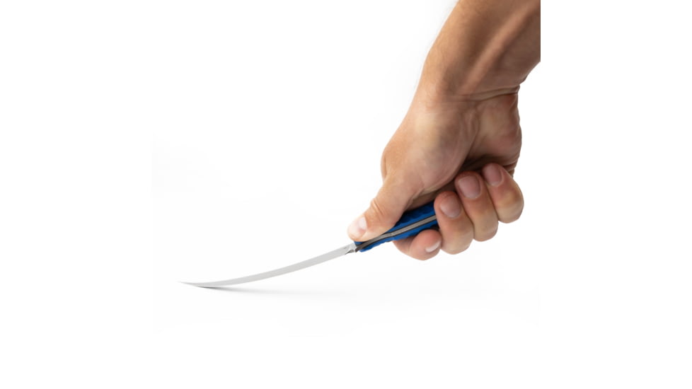 Toor Knives Avalaon Fixed Blade Knives, 6in, Steel CPM 154, G10, Leviathan Blue, Avalaon-Leviathan Blue