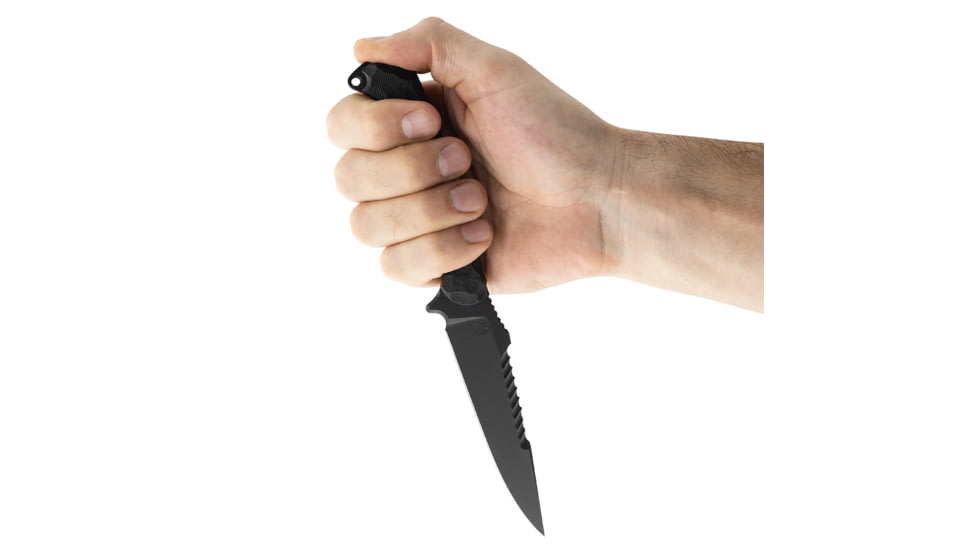 Toor Knives Darter Fixed Knife, 4.25in, CPM S35VN, G10 Handle, Shadow Black, The Darter-Shadow Black