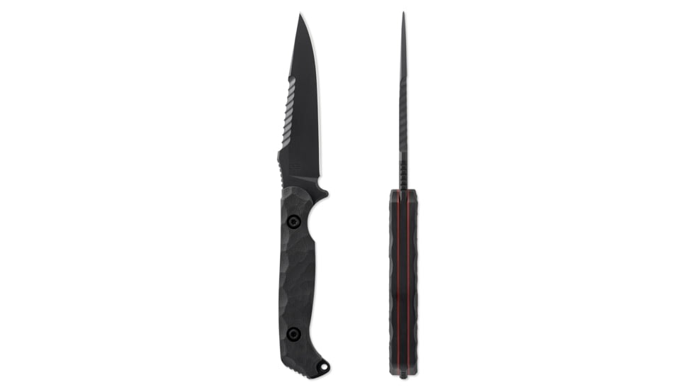 Toor Knives Darter Fixed Knife, 4.25in, CPM S35VN, G10 Handle, Shadow Black, The Darter-Shadow Black