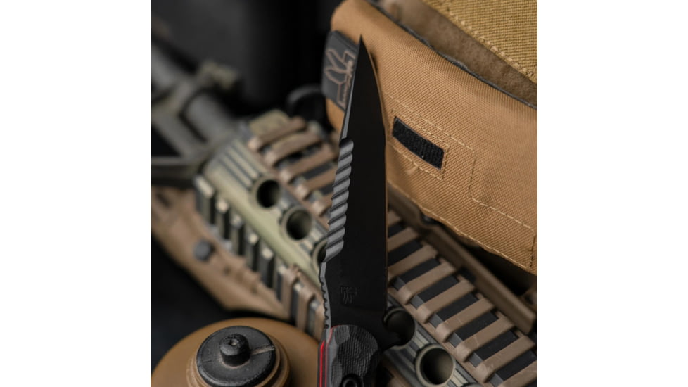 Toor Knives Darter Fixed Knife, 4.25in, CPM S35VN, G10 Handle, Shadow Black, The Darter-Shadow Black