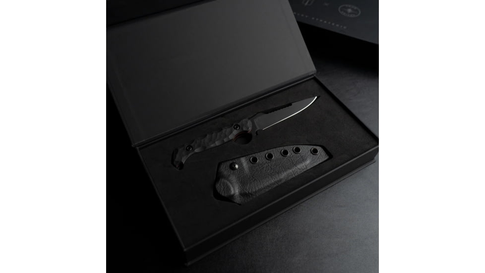 Toor Knives Darter Fixed Knife, 4.25in, CPM S35VN, G10 Handle, Shadow Black, The Darter-Shadow Black