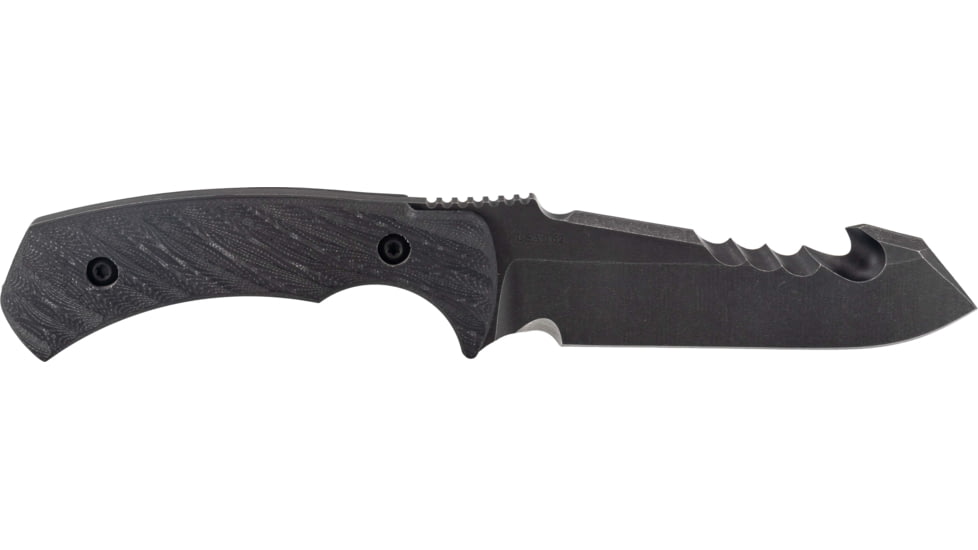Toor Knives Egress Fixed Blade Knife, 4.875 in CPM-S35VN Steel Blade, G10 Carbon Handle, Egress-Carbon