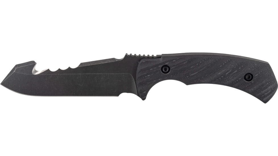 Toor Knives Egress Fixed Blade Knife, 4.875 in CPM-S35VN Steel Blade, G10 Carbon Handle, Egress-Carbon