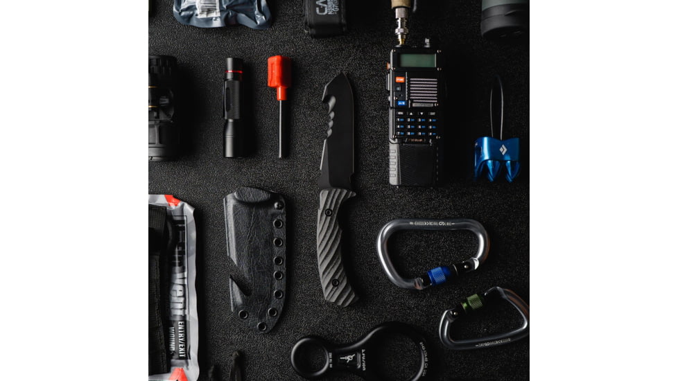 Toor Knives Egress Fixed Blade Knife, 4.875 in CPM-S35VN Steel Blade, G10 Carbon Handle, Egress-Carbon